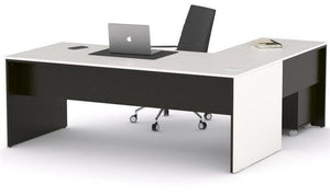 Mesa de despacho Eslem en L negra ofitipo 5