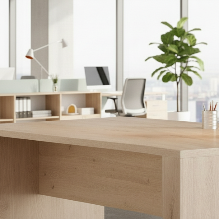 Mesa de despacho Gabok ofitipo roble