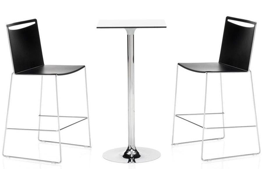 Mesa de espera Lide cuadrada ofitipo 4