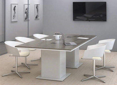 Mesa de reunión Eslem rectangular ofitipo 1