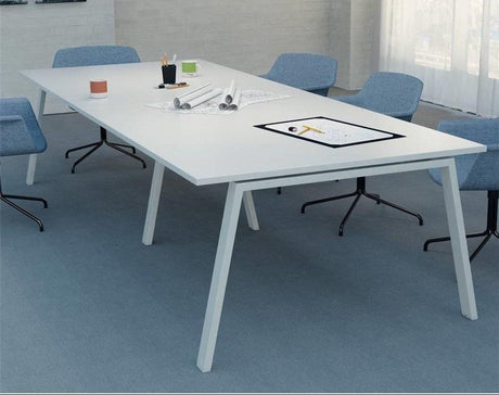 Mesa de reunión Komat rectangular ofitipo 2