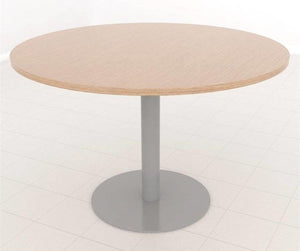Mesa de reunión Poms redonda ofitipo 3