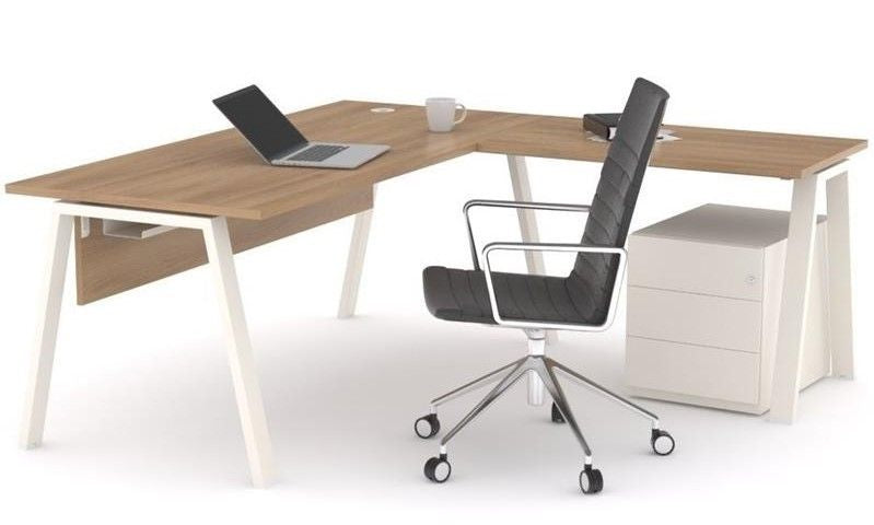 Mesa oficina operativa Komat en L ofitipo 1