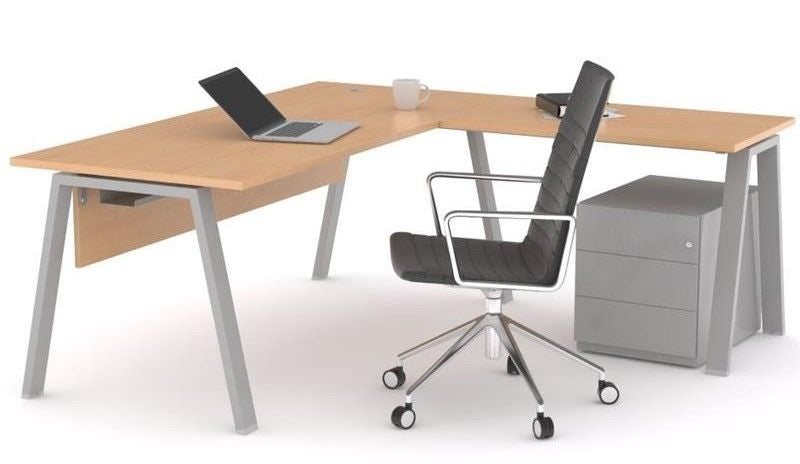 Mesa oficina operativa Komat en L ofitipo 18