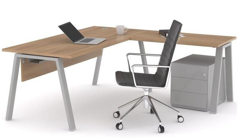 Mesa oficina operativa Komat en L ofitipo 7