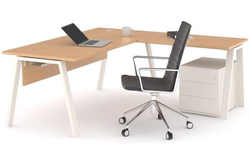 Mesa oficina operativa Komat en L ofitipo 9