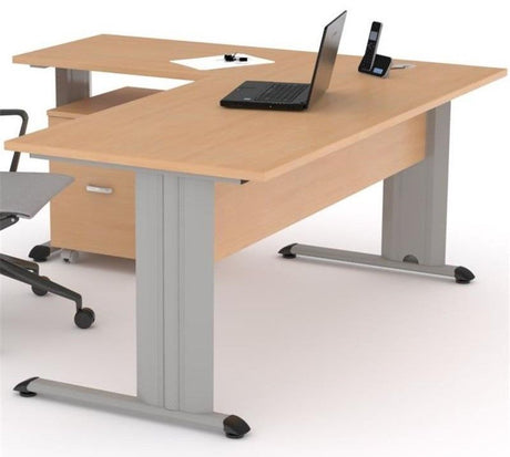 Mesa operativa Careco en L ofitipo 3