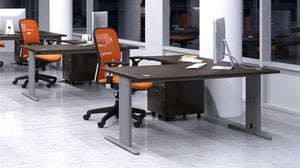 Mesa operativa Careco en L ofitipo 8