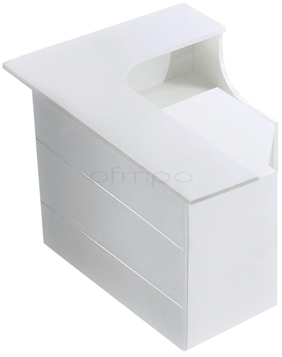 Mostrador de esquina Emof ofitipo 1