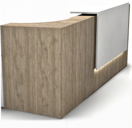 Mostrador de esquina Lintacen Ofitipo 1