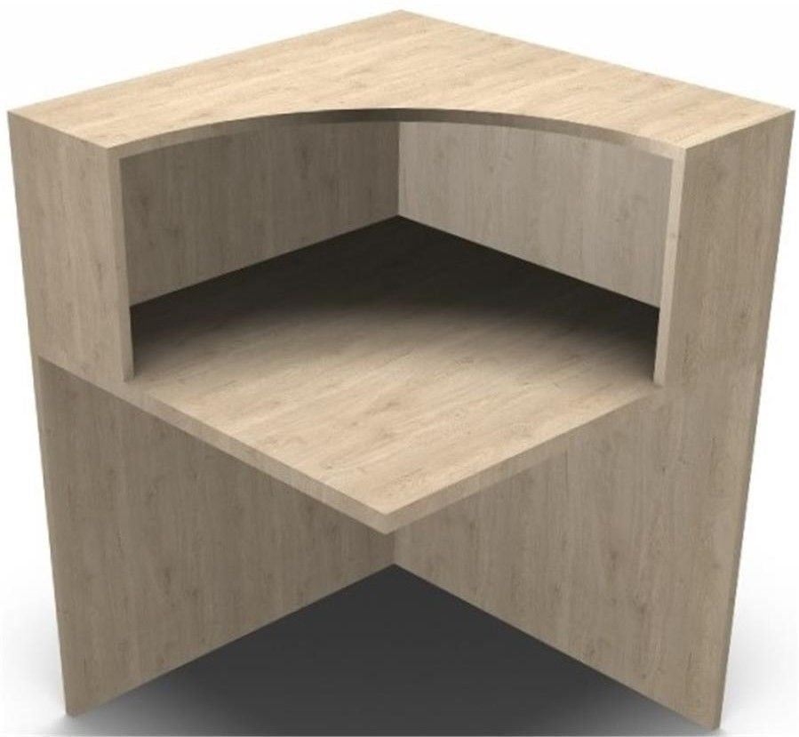 Mostrador de esquina Lintacen Lite ofitipo 2