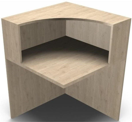 Mostrador de esquina Lintacen Lite ofitipo 2