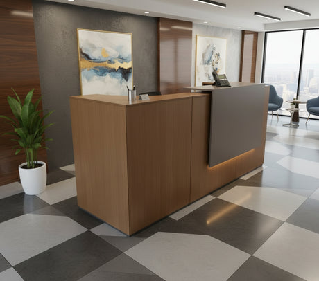 Mostrador de esquina Lintacen