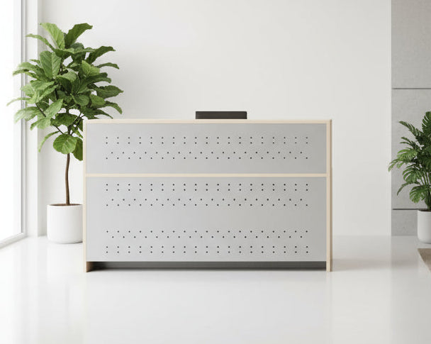 Mostrador de recepción Nurtus metal 11