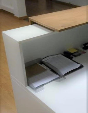 Mostrador de recepción Lintacen ofitipo 5