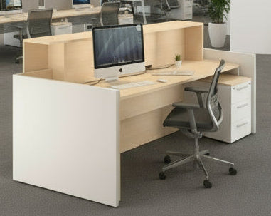 Mostrador de recepción Trento Brillo ofitipo 2