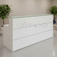 mostrador de recepción empresa