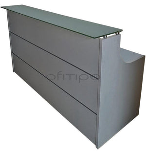 Mostrador de recepción cristal Emof ofitipo 12
