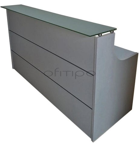 Mostrador de recepción cristal Emof ofitipo 12