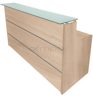 Mostrador de recepción cristal Emof ofitipo 6