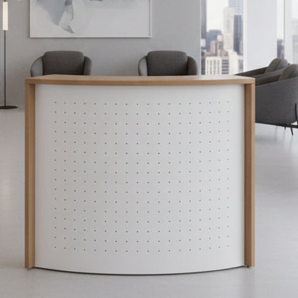 Mostrador oficina Worsan Lite curvo ofitipo 1