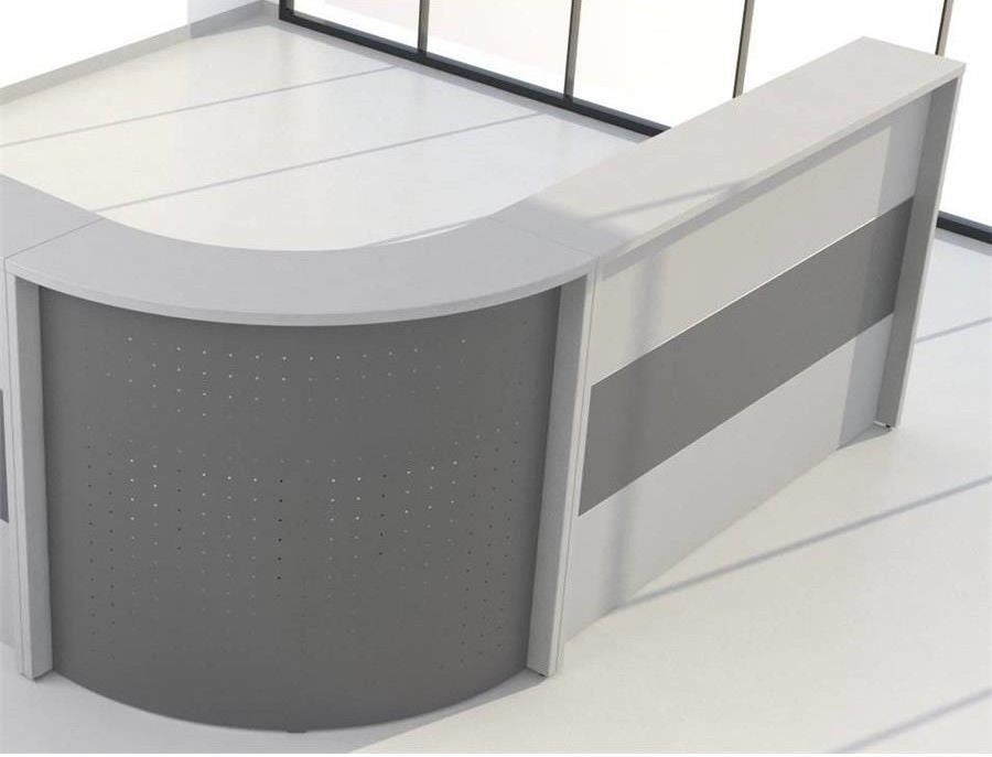 Mostrador oficina curvo Worsan ofitipo 3