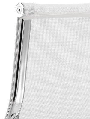 Silla de confidente Berlin blanca ofitipo 4