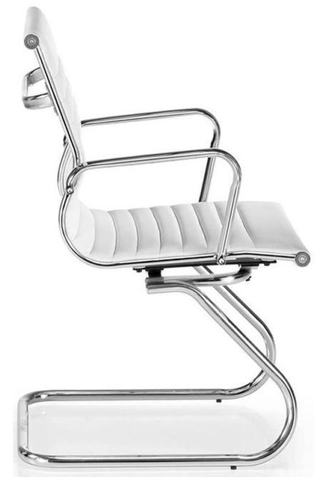 Silla de confidente Londres blanca ofitipo 2