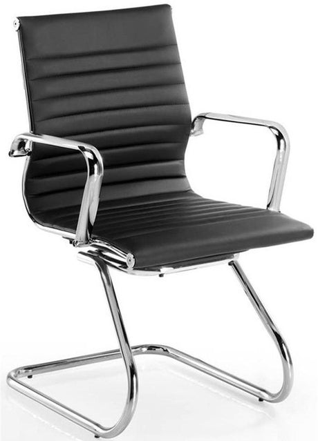 Silla de confidente Londres negra ofitipo 1