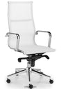Silla de despacho Berlin alta blanca ofitipo 1