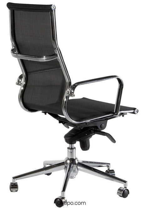 Silla de despacho Berlin alta negra ofitipo 2