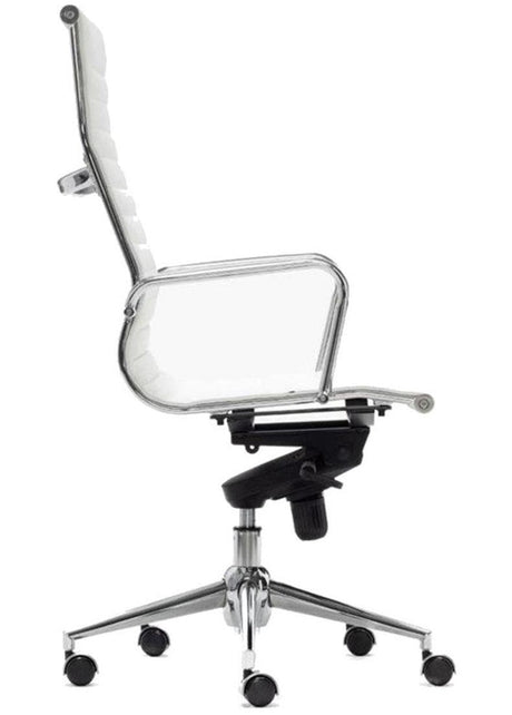 Silla de despacho Londres alta blanca ofitipo 2