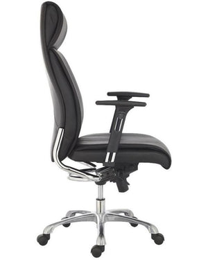 Silla de despacho Moscu negra ofitipo 4