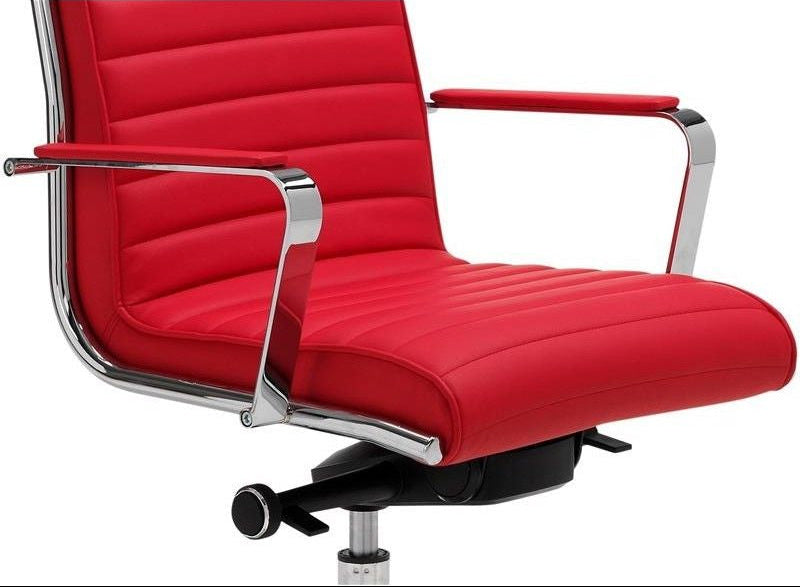 Silla de despacho roja ofitipo 9