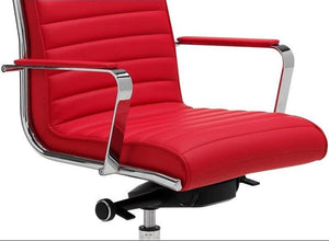 Silla de despacho roja ofitipo 9