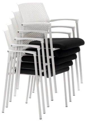 Silla de espera Manila blanca ofitipo 4