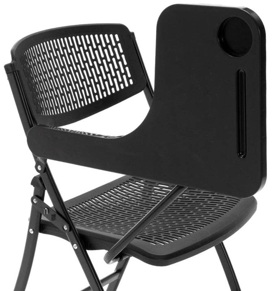 Silla de espera Seul con pala negra ofitipo 3