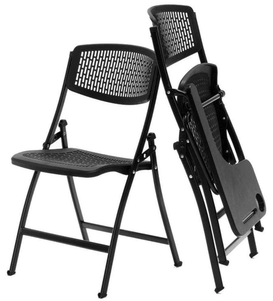 Silla de espera Seul con pala negra ofitipo 4