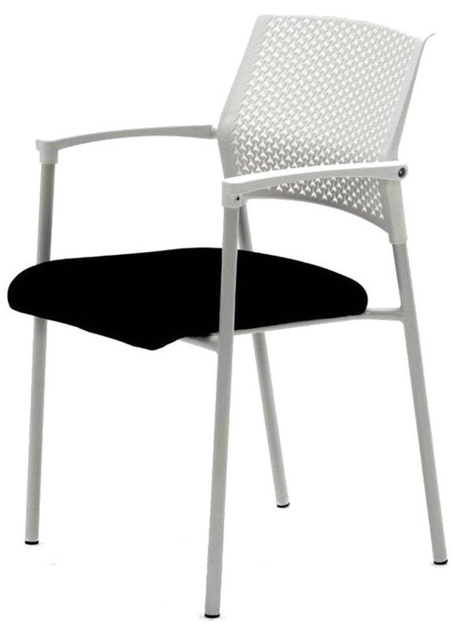 Silla de recepción Manila blanca ofitipo 2