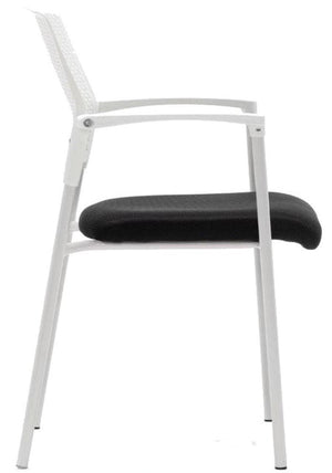 Silla de recepción Manila blanca ofitipo 3