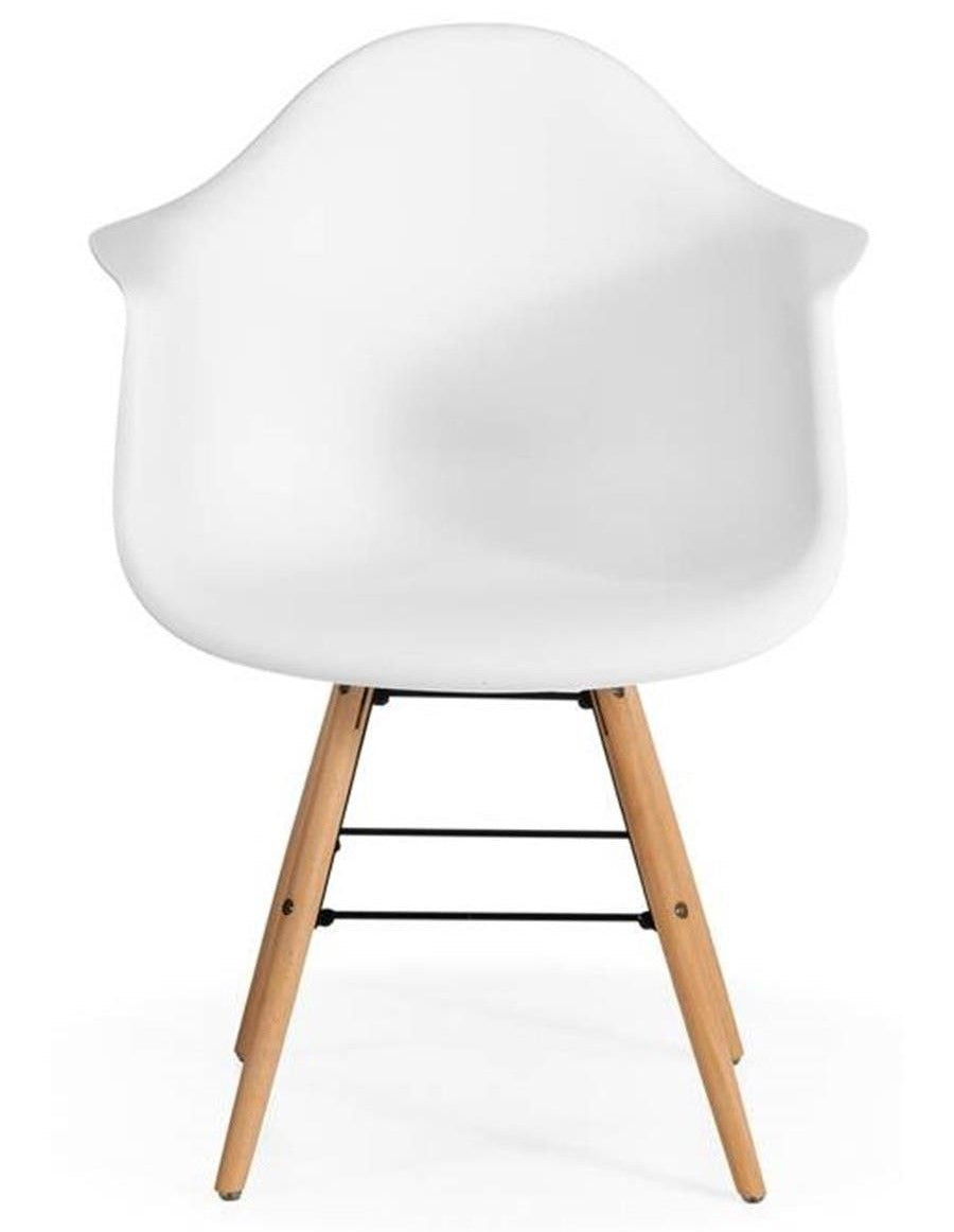 Silla de recepción Riga blanca ofitipo 2