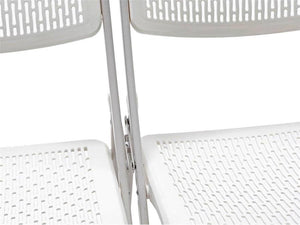 Silla de recepción Seul blanca ofitipo 4