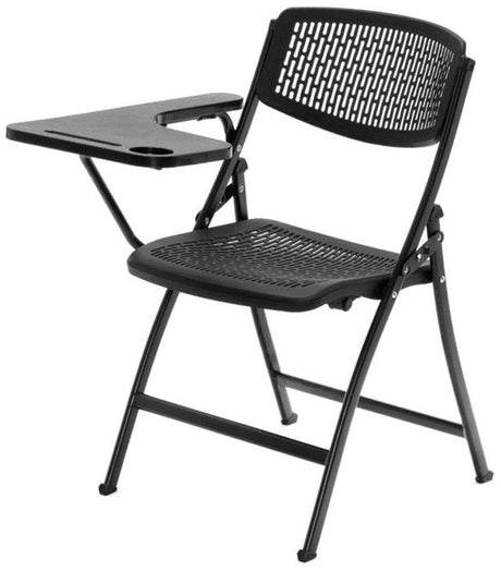 Silla de recepción Seul con pala negra ofitipo 1