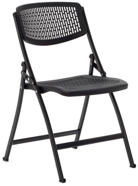 Silla de recepción Seúl negra ofitipo 1