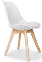 Silla de recepción Tallin blanca ofitipo 1