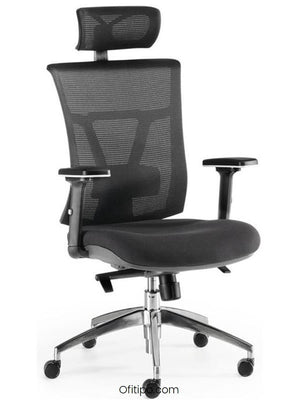 Silla de trabajo Ankara negra ofitipo 1