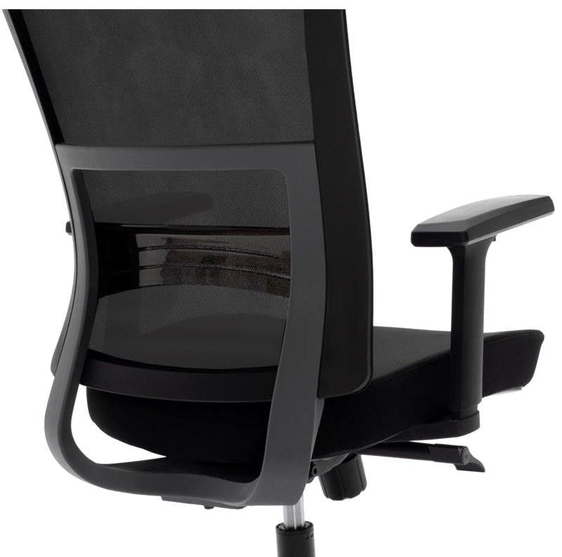 Silla de trabajo Atlanta negra ofitipo 4