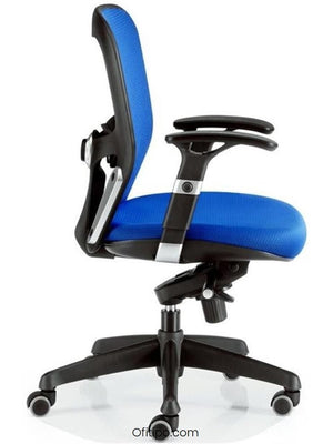 Silla de trabajo Boston azul ofitipo 4
