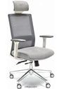 Silla de trabajo Niza blanca alta ofitipo 1