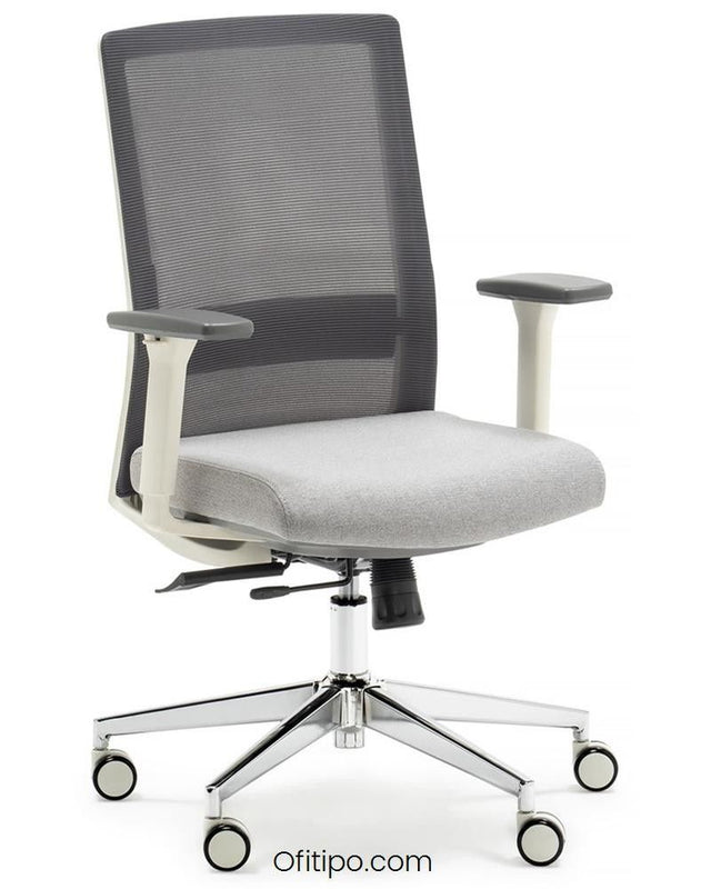 Silla de trabajo Niza blanca ofitipo 1